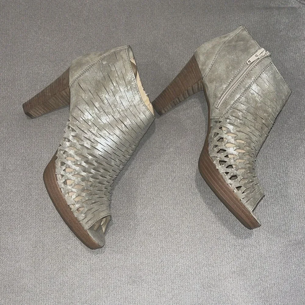 Paul Green 4” heels suede leather booties